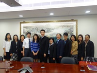 A 9-member delegation from Thammasat University, Thailand visited CUHK on 30 May 2014 to learn about the University’s quality assurance and matters pertaining to university rankings.